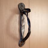 handcrafted cast iron mushroom pull