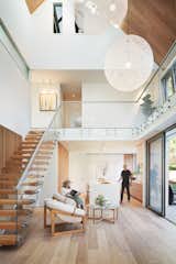Central atrium looking towards kitchen