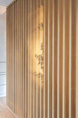 Entry wood screen