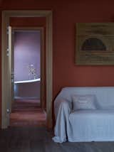 We used terracotta, plum, lavender - all the shades we saw in old French ceramic tiles.