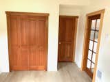 All doors are salvage from Habitat for Humanity.