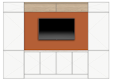 Mile End - Sketch - Living and kitchen