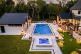 A sunset offers a chance to relax and enjoy nature with a firepit area or a dip in the spa