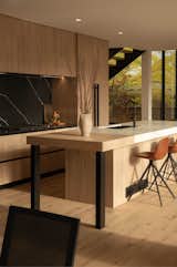 Moody linear kitchen