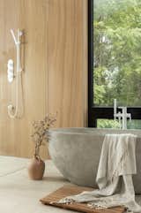 Concrete bathtub
