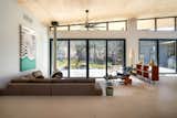 Living room view to patio