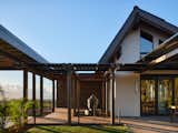 The design makes innovative use of materials to maximize energy generation and efficiency., including Lumos solar panels.
