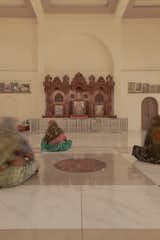Meditation Inside Prayer Hall 