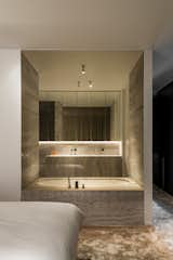 Bathroom as seen from the bedroom