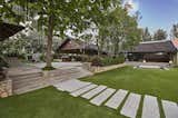 08 Outdoor Lawn with stone pathways