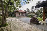 06 AC Hall view Stone Masonry wall – Artistic Impression by Architect