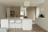 Kitchen with oversized island, photo by Jenna Wakani