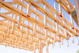 Pavilion under construction during BuildFest