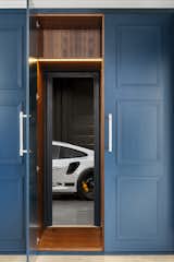 Entrance hall cabinetry - secret door into garage