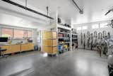 Garage and workshop.