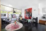Large sitting room, perched amongst the trees.