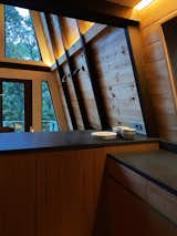 Detail of the pietra cardoso countertop