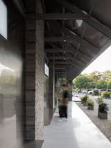 MARUS COFFEE Front entrance eaves
