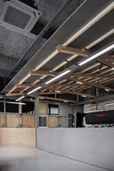 The space under the pavilion 