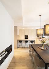 Elegance interior open space of the kitchen