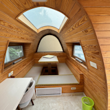 Prefab tree house interior
