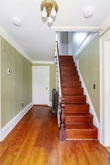 the old staircase adds to the character of the house
