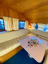 Inside of Spartan trailer