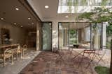 The open-plan communal area