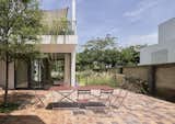 The open-plan communal area