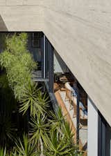 The project is enveloped by Travertine marble.