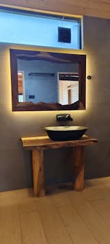 Plush Washroom at Koranga's Wood Villas 