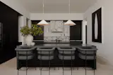 Custom Double Island Kitchen
