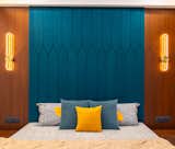 Master Bed Back paneling
