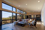 North-facing windows bring the Appalachian mountains into the home.