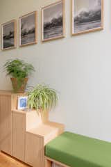 stair cupboard and daybed