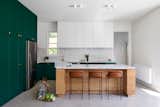 Art Deco House - kitchen with boy and truck