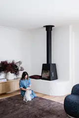 Pavilion House - fireplace