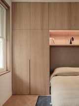 Master bedroom with bespoke wardrobe 