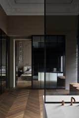 one of the bathrooms in the master block