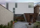 Patina bronze concealed door