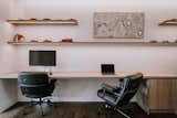 At home working made easy with the built in joinery. 