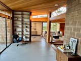Breezeway without redwood divider planks