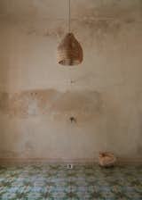 Open shower, Casa Puuc