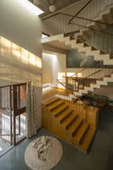 Staircase with a distinct sectional shift