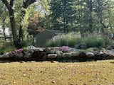 Pool garden fall