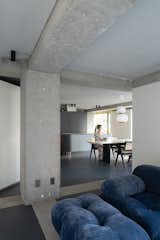 from living area