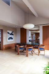 View of the dining room
