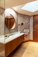 View of the master bathroom