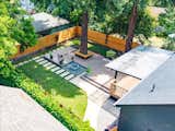 Aerial View of Backyard