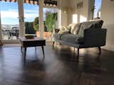 Karndean Van Gogh Salvaged Barn Wood in a herringbone pattern